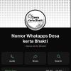 WhatsApp Kantor Desa Kerta Bhakti